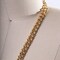 1 Yard 12mm Gold Shiny Metal Fashion Chain Trim for Jewelry and Bag Straps